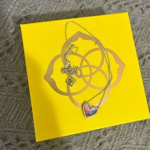 Silver Heart Pendant Necklace